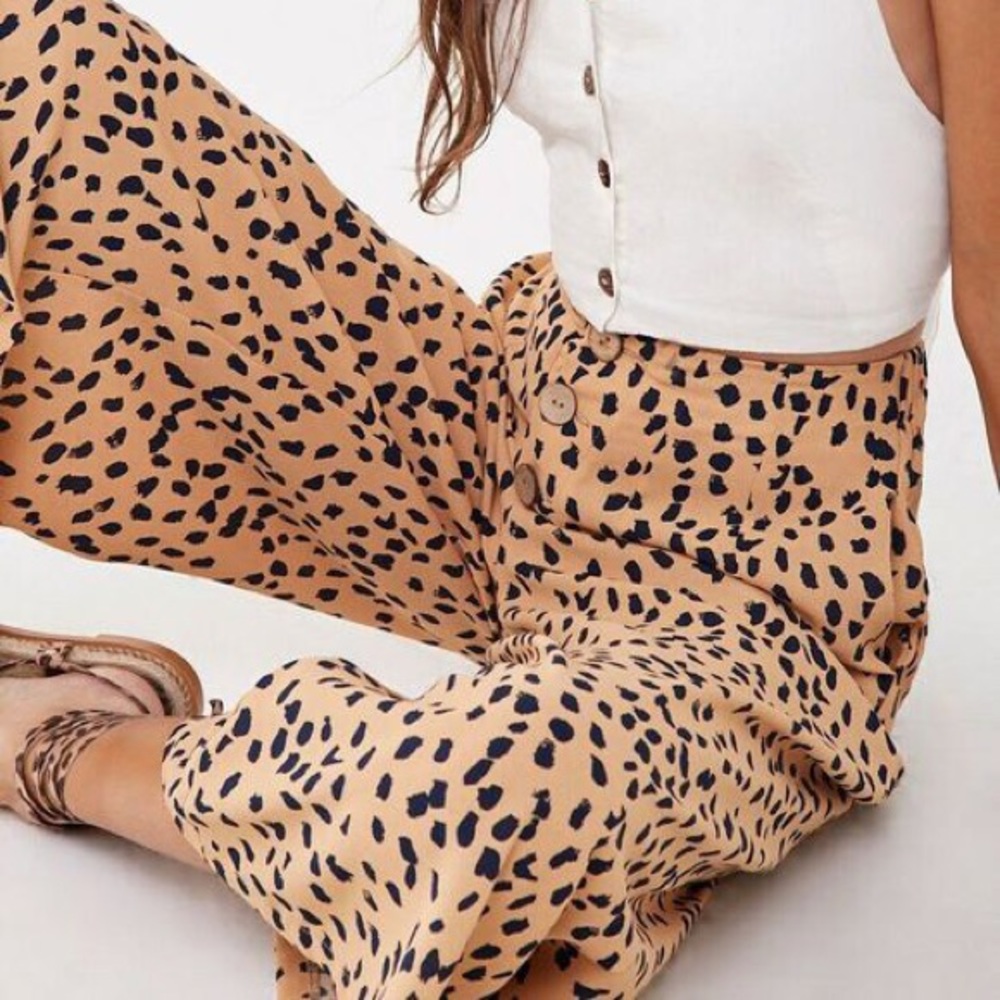 Cheetah Print Culottes